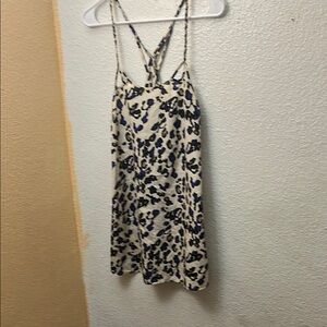 Leopard Print Spaghetti Strap Dress